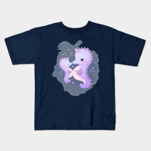 Seahorse Motherhood Cartoon Kids T-Shirt